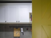 时尚休闲的北欧风格100平米三居室厨房装修效果图