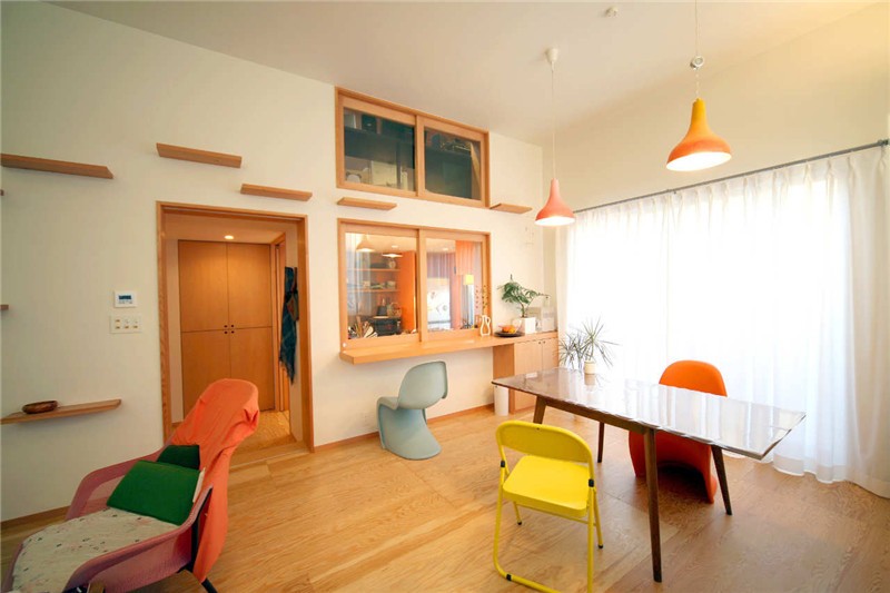 恬静自然的日式风格160平米别墅客厅装修效果图