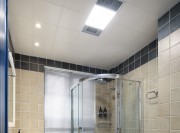 淡雅恬淡美式风格120平米复式loft卫生间浴室柜装修效果图