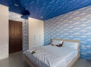 休闲地中海风格120平米四居室卧室衣柜装修效果图