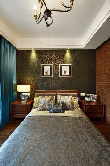 异域东南亚风格公寓卧室装修效果图
