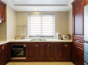 美观舒适的欧式风格四居室厨房装修效果图