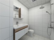 简约时尚的北欧风格一居室卫生间装修效果图