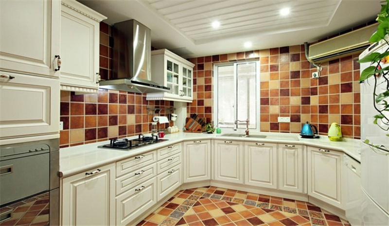 温馨的东南亚风格一居室厨房装修效果图