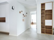 简洁质朴的北欧风格150平米四居室玄关过道装修效果图