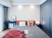 龙湖狮山原著现代简约复式卧室装修实景案例
