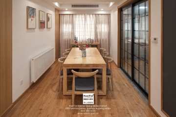 海尚壹品日式风格两居室餐厅装修实景案例